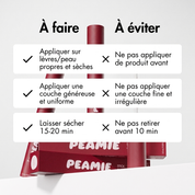 Encre à lèvres peel-off