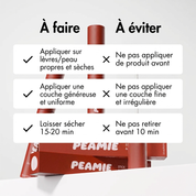 Encre à lèvres peel-off